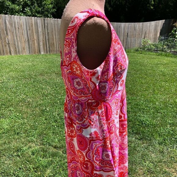 Jude Connally paisley print dress w/ pockets - Picture 4 of 7